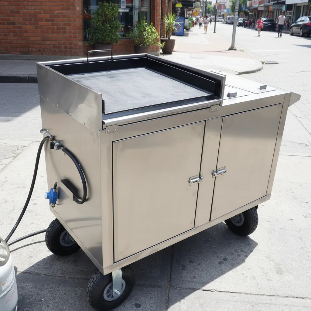 Carro Modelo ECO c/plancha (a gas) - Imagen 12