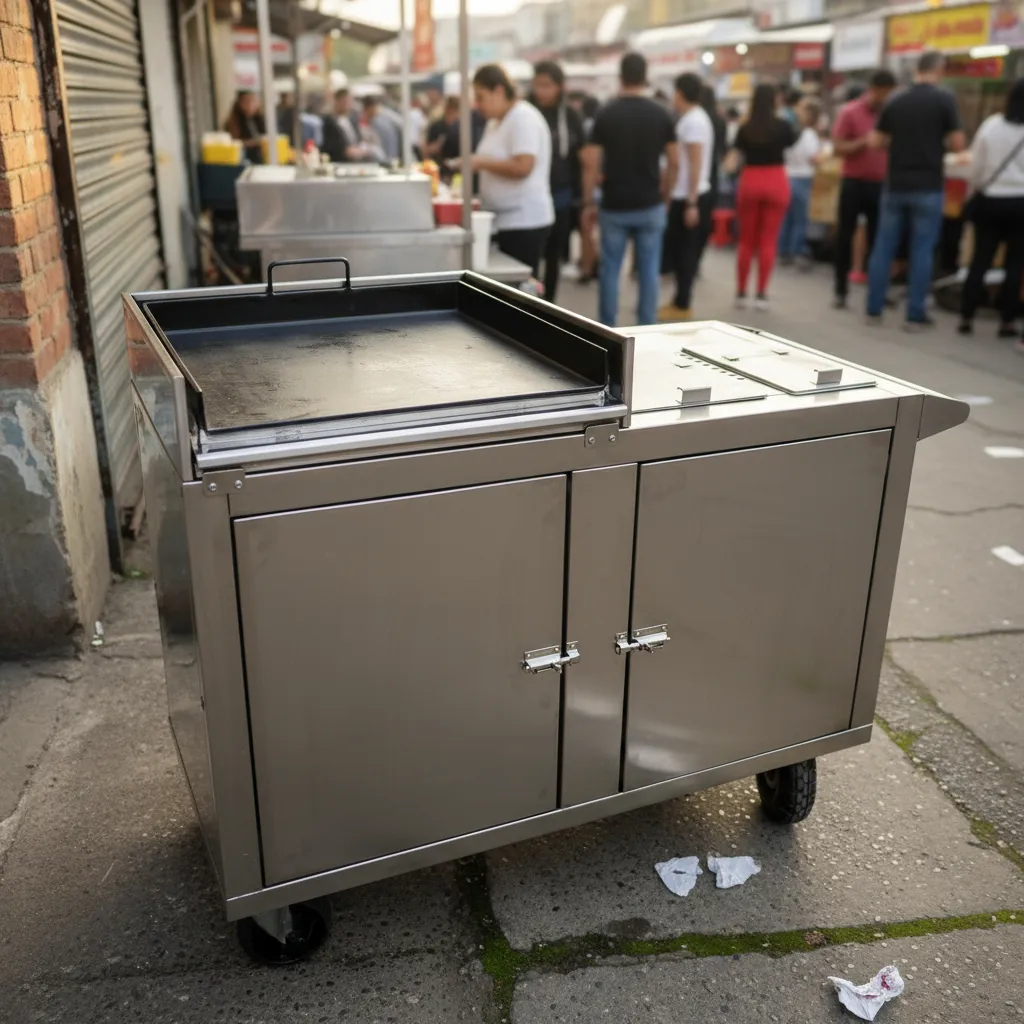 Carro Modelo ECO c/plancha (a gas) - Imagen 4